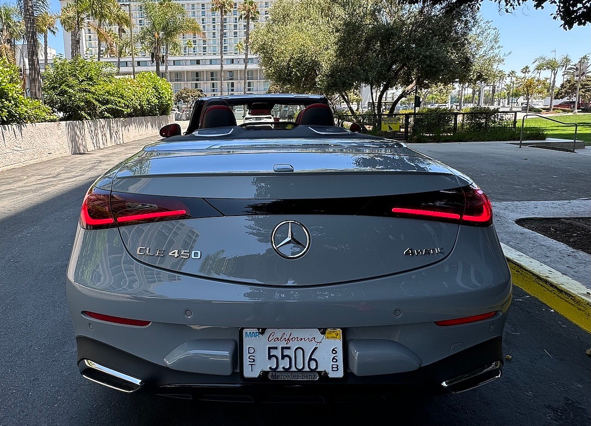 The Rear End Of The Mercedes-Benz Cle