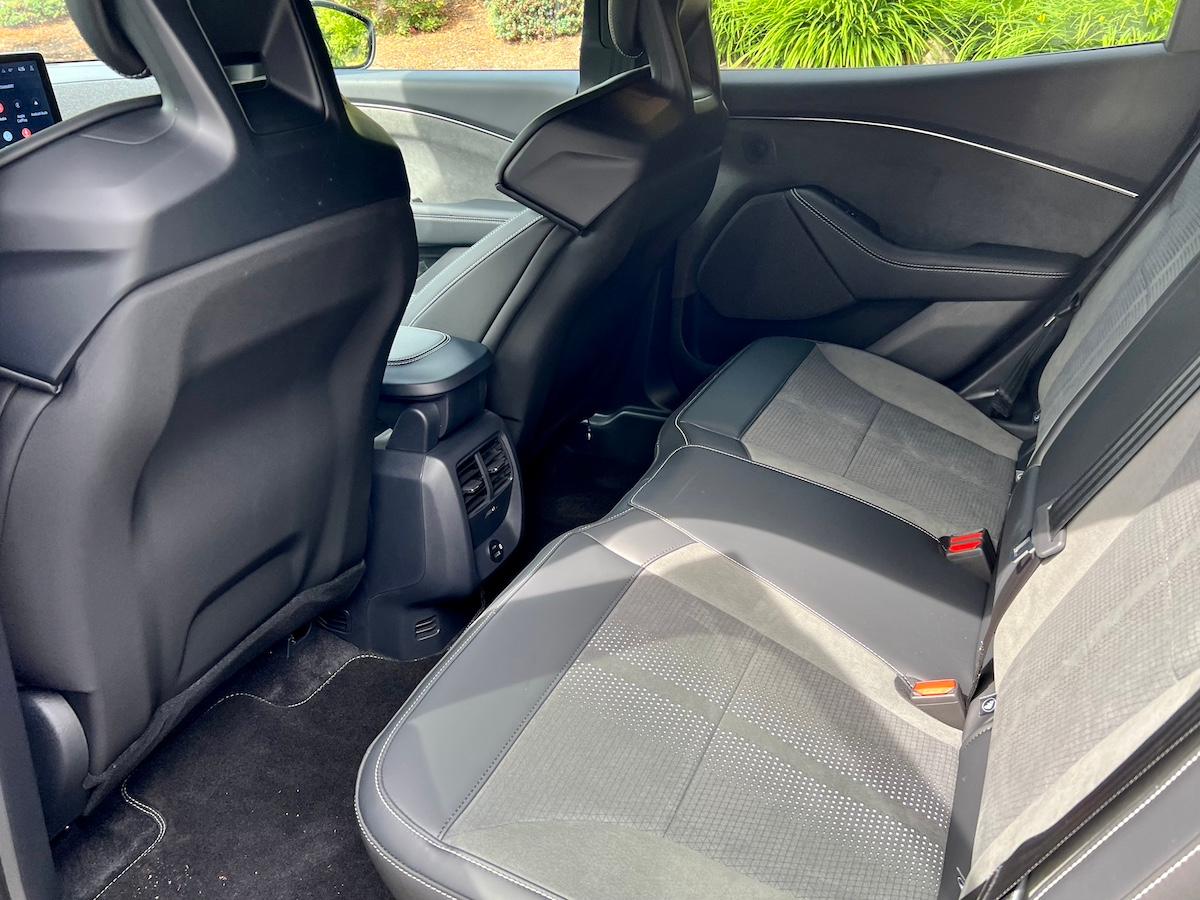 Updates to The 2024 Mustang Mach-E GT Make This Awesome EV Even More Delightful 12 Rear Seats Offer Lots Of Legroom In The 2024 Ford Mustang Mach-E Gt