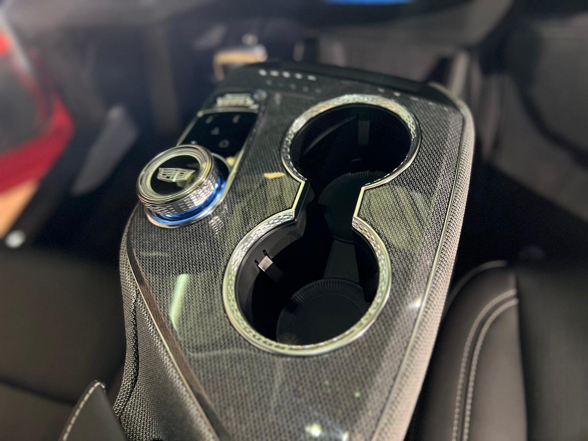 A Girls Guide To Cars | The 2025 Cadillac Optiq Is An Invitation To Live The Luxury Life - Textured Metal Looks And Feels Like Jewelry In The 2025 Cadillac Optiq 1