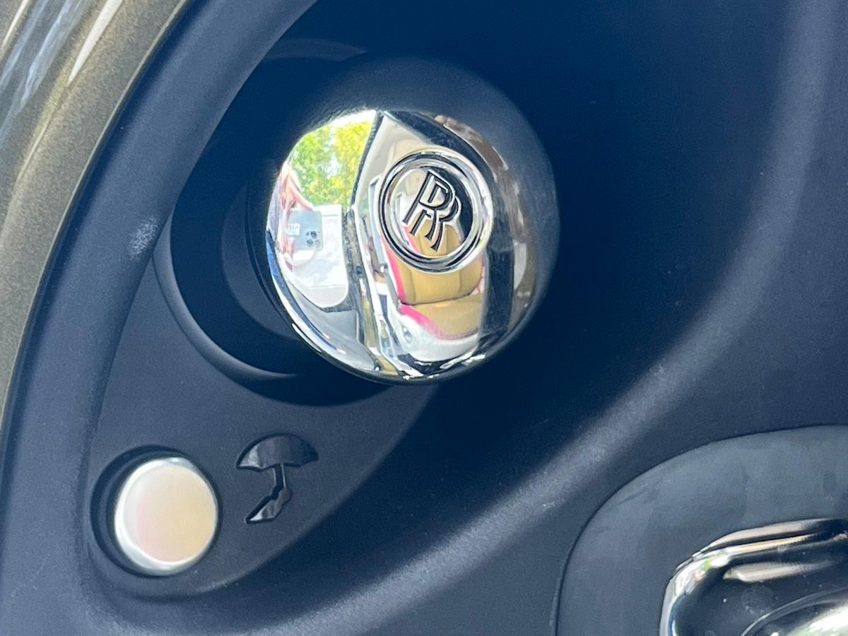 The Umbrella Stores In The Door Frame In The Rolls-Royce Spectre