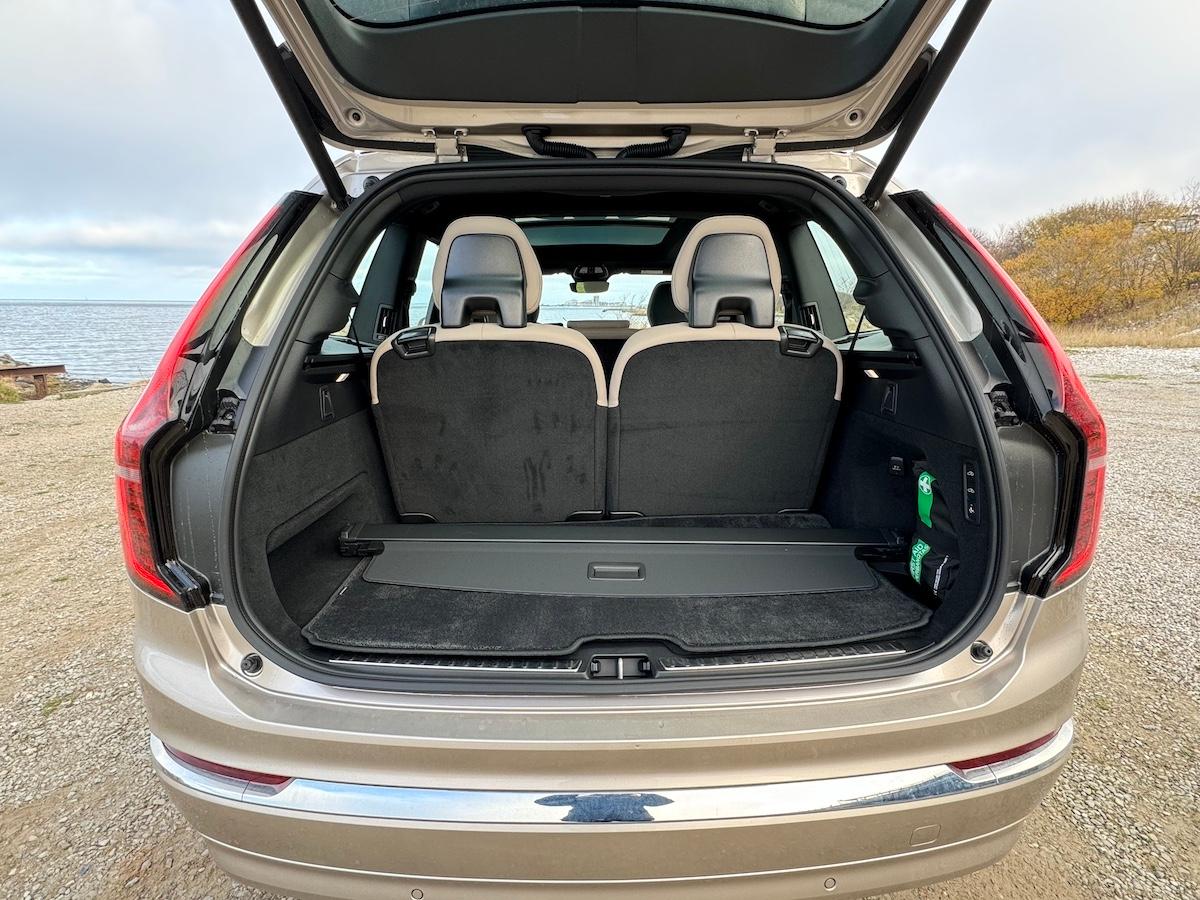 2025 Volvo XC90 First Drive: Tech Updates Make This Luxe SUV Even Better On the Road 14 Cargo Space Is Impressive Behind The 3Rd Row In The 2025 Volvo Xc90