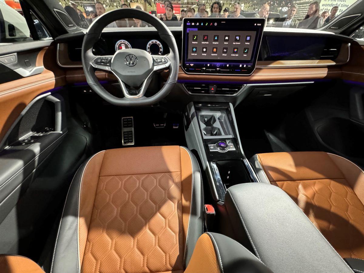 Which Volkswagen SUV is Right for You? Here's How the VW Atlas, Atlas Cross Sport, Tiguan and Taos Line Up 7 An Interior Shot To Highlight The Difference Between The Euro Spec Interior And The U.s. Interior Styling Differences Of The Volkswagen Tiguan