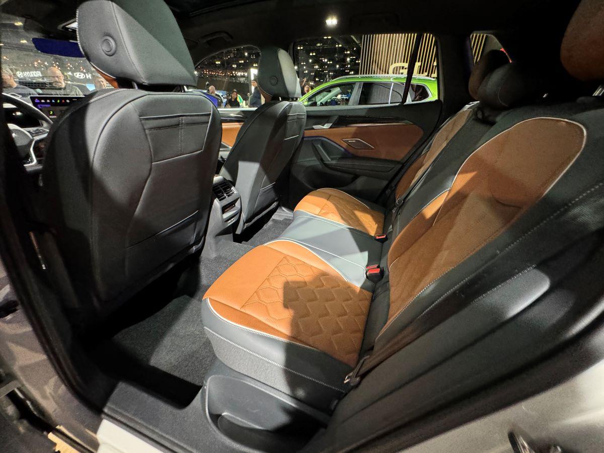 The Rear Seats Of The 2025 Volkswagen Tiguan