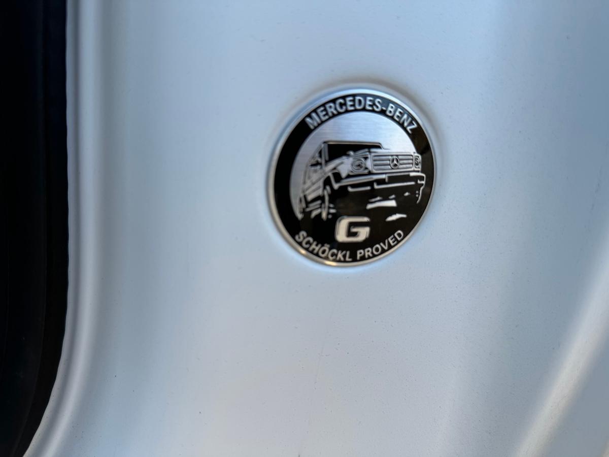 The 2025 Mercedes-Benz G 580 Modernizes the G-Wagen: Electric Powered, Still Rugged 4 The G-Wagen Badge On The 2025 Mercedes-Benz G 580