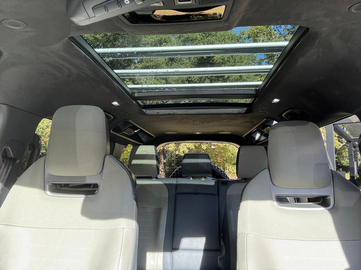The Interior Of The Land Rover Defender Octa