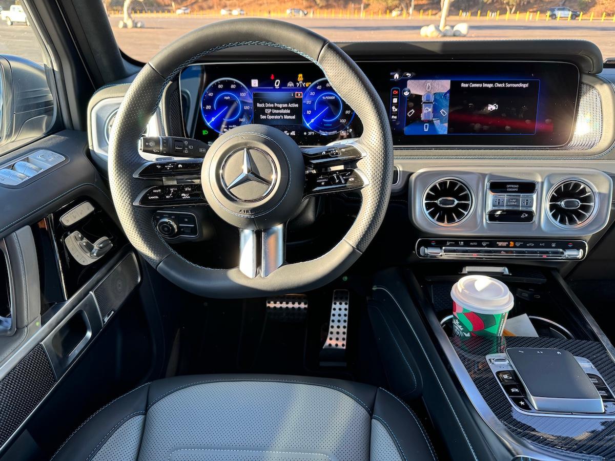 The 2025 Mercedes-Benz G 580 Modernizes the G-Wagen: Electric Powered, Still Rugged 5 The View From The Driver