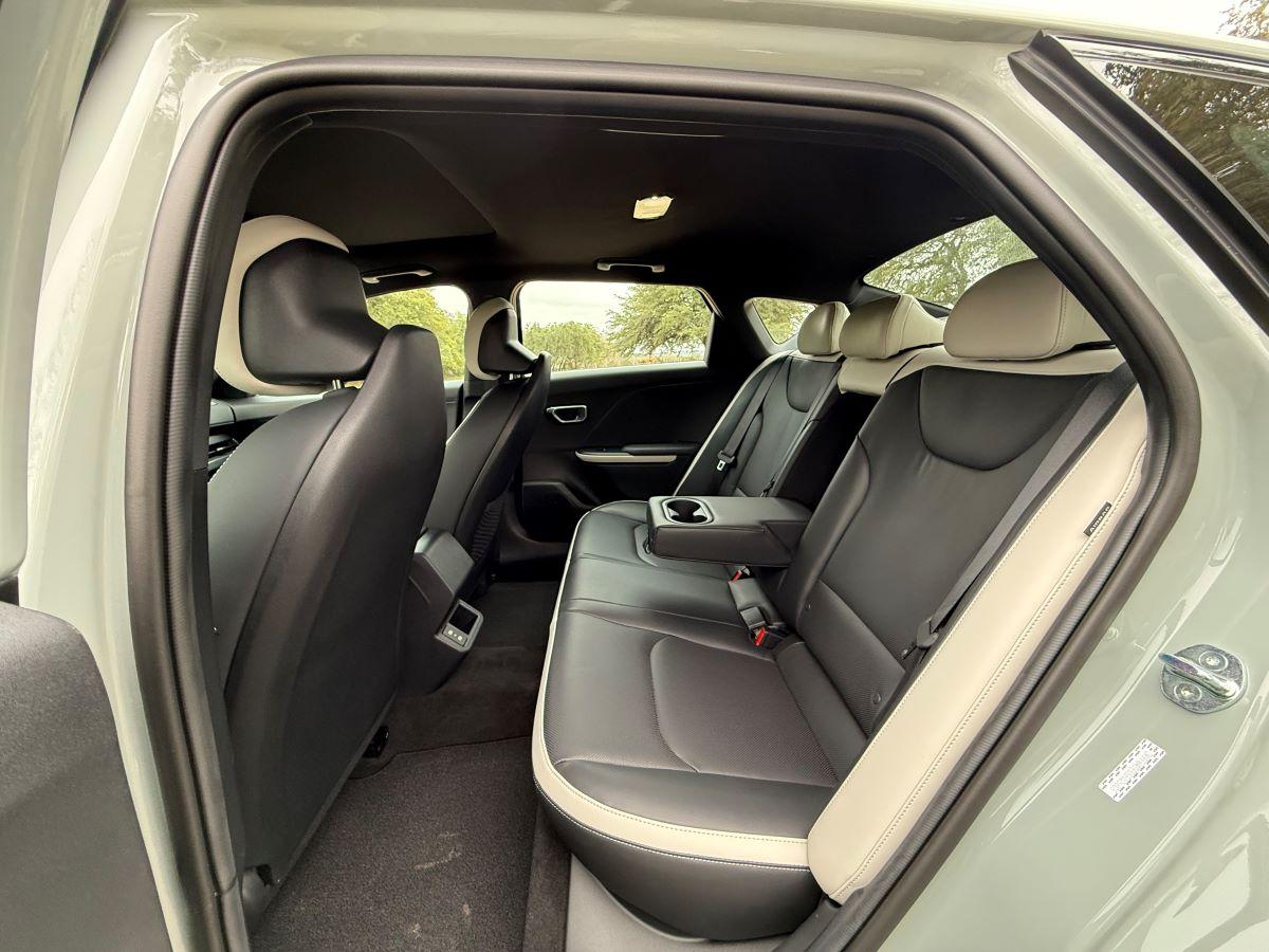 The Rear Seats Of The 2025 Kia K4 Gt-Line Sedan