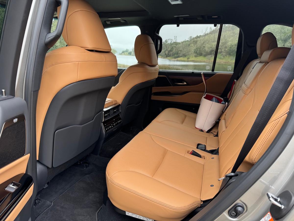 The 2025 Lexus LX 700h Has More Luxury and Hybrid Power, But is it Right For Your Family? 6 The Rear Seat In The 2025 Lexus Lx 700H
