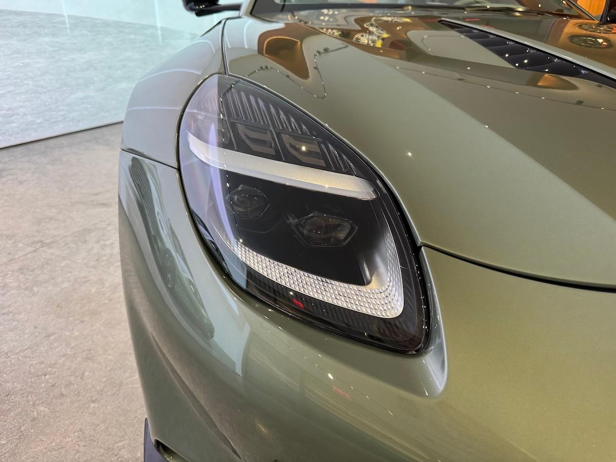 Modern Headlights Give The Aston Martin Vanquish Volante A Unique Signature