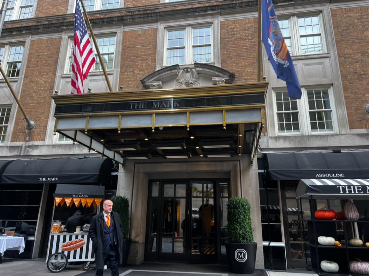 The Entrance To The Michelin Key The Mark Hotel