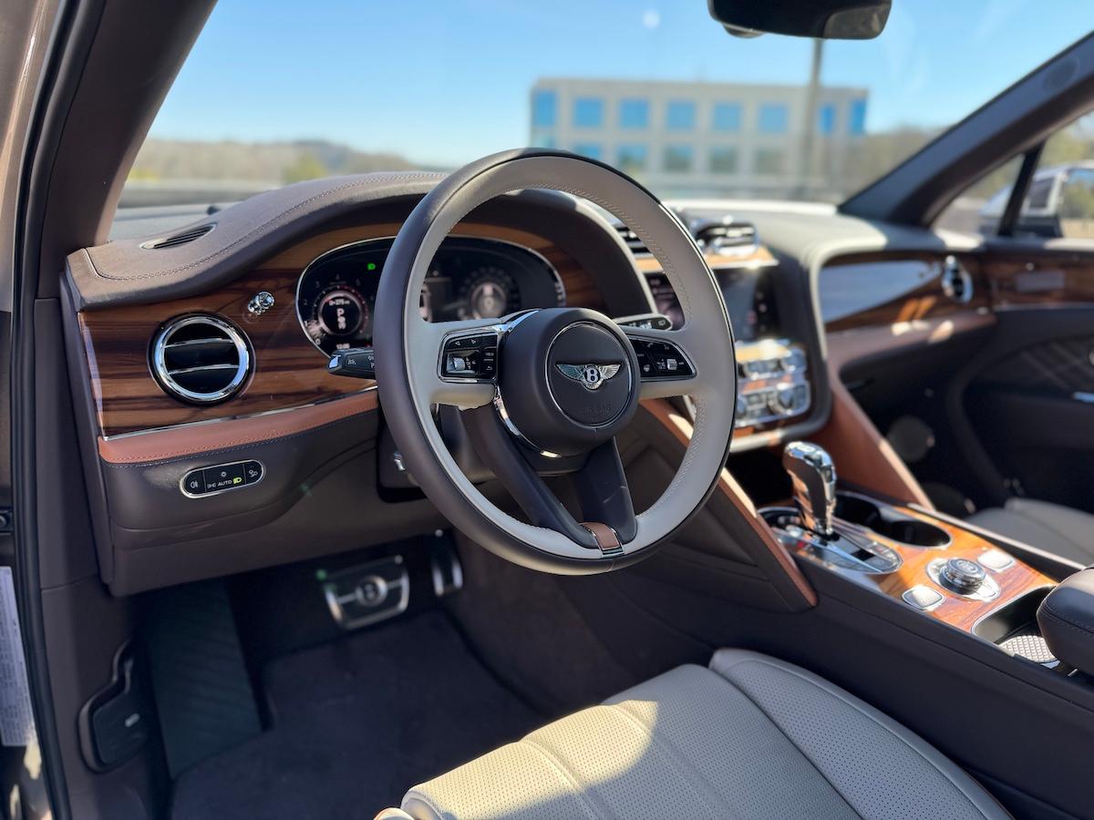The Front Cabin In The Bentley Bentayga