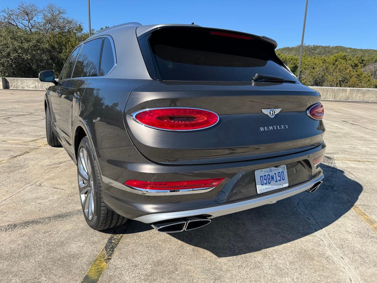 A Girls Guide To Cars | The Bentley Bentayga Is Soul-Stirring, But Get This One While You Can - The Rear Of The Bentley Bentayga