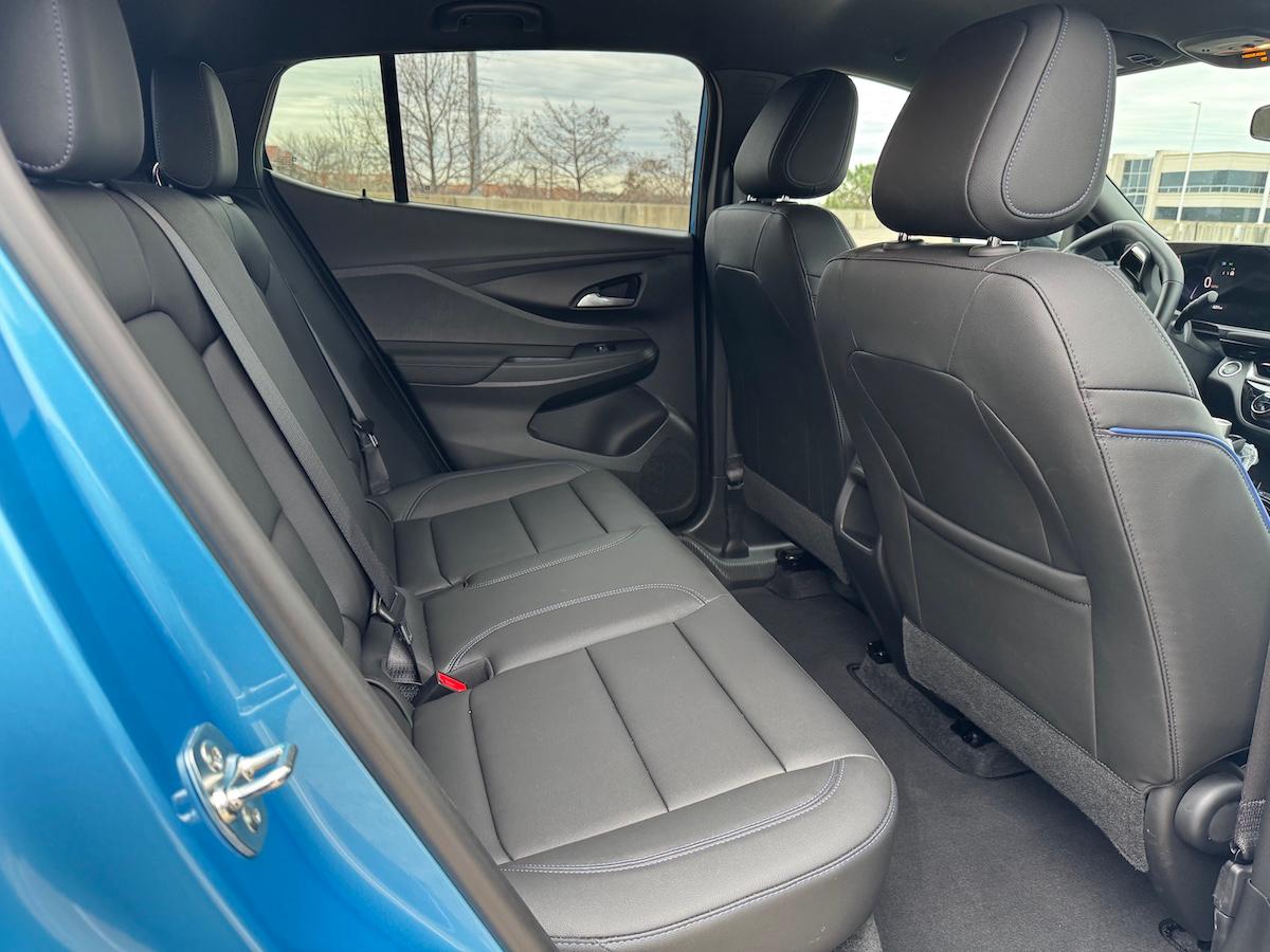 The Rear Seat In The Buick Envista