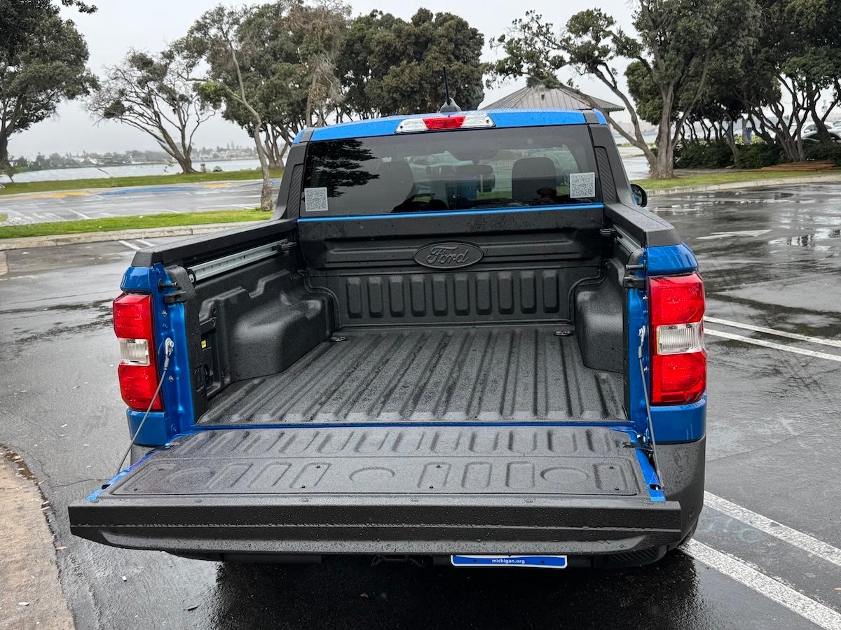 The Truck Bed In The Ford Maverick Hybrid