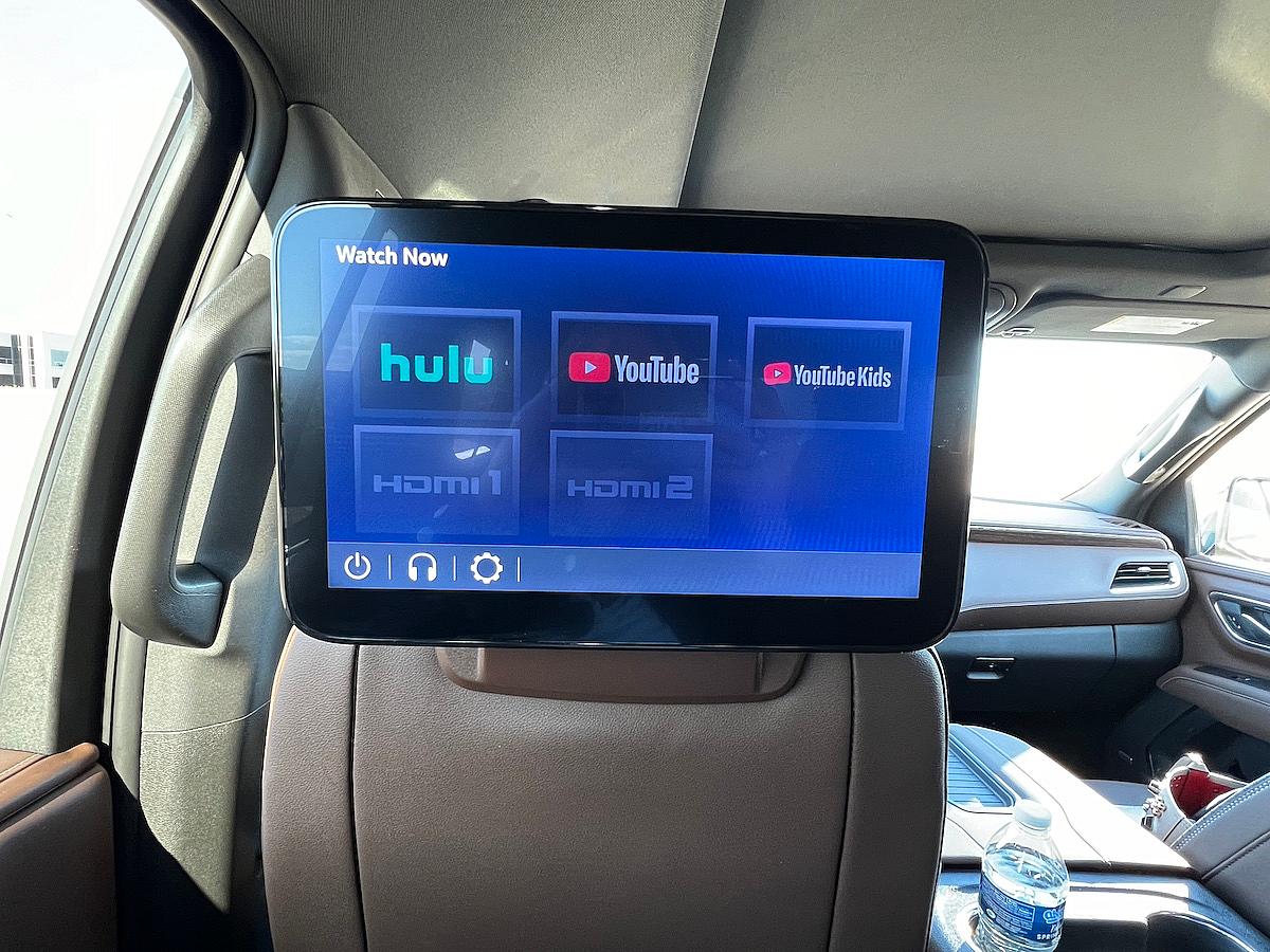 Rear Entertainment Is Still Available In The Chevrolet Suburban