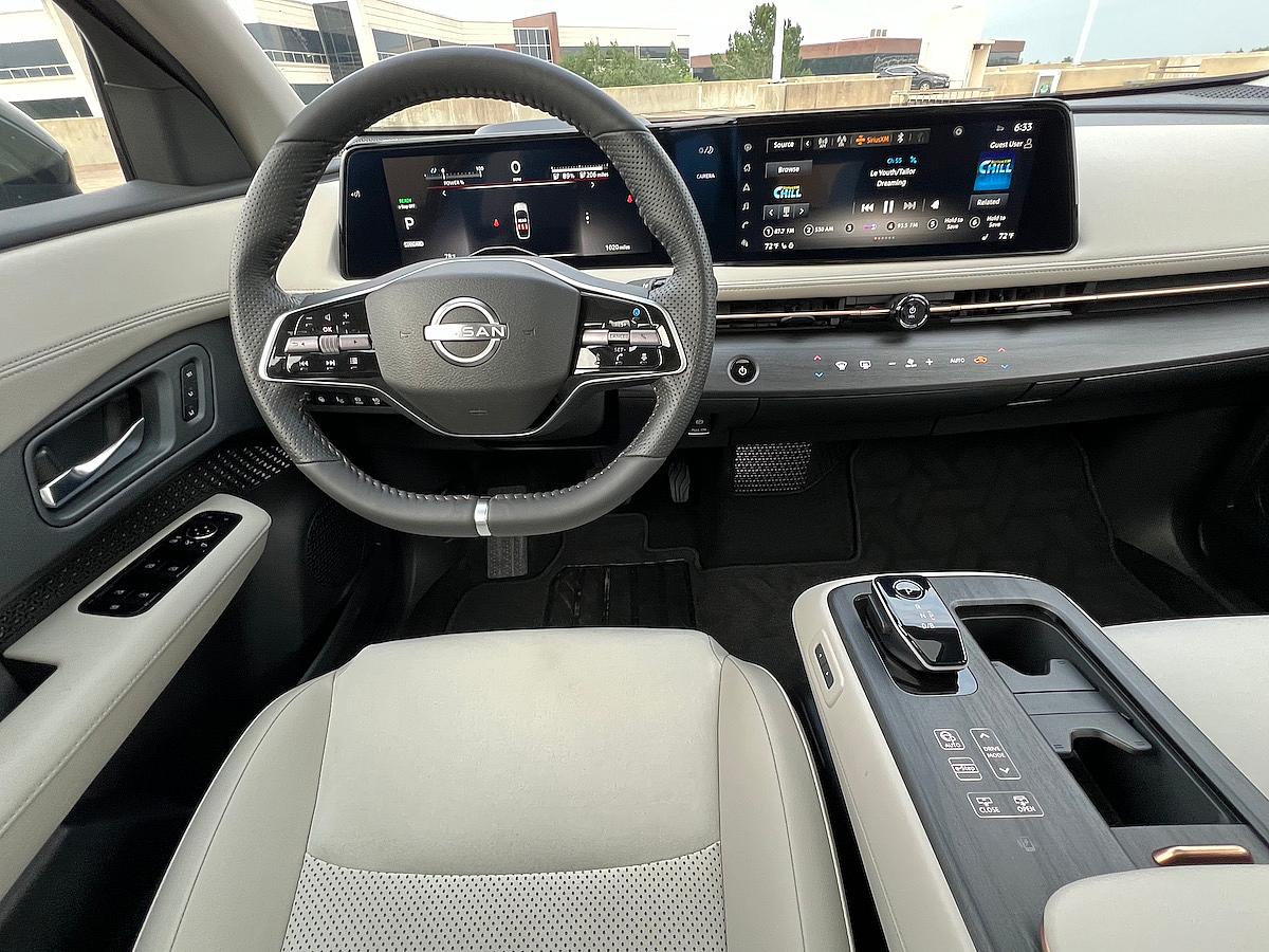 The Sloping Roofline Of The Nissan Ariya Gives It A Sportier Look