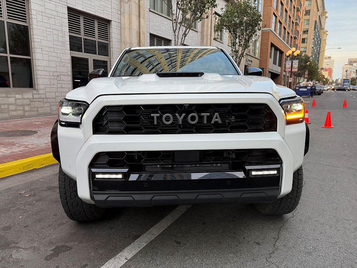 The Front End Of The 2025 Toyota 4Runner Trd Sport