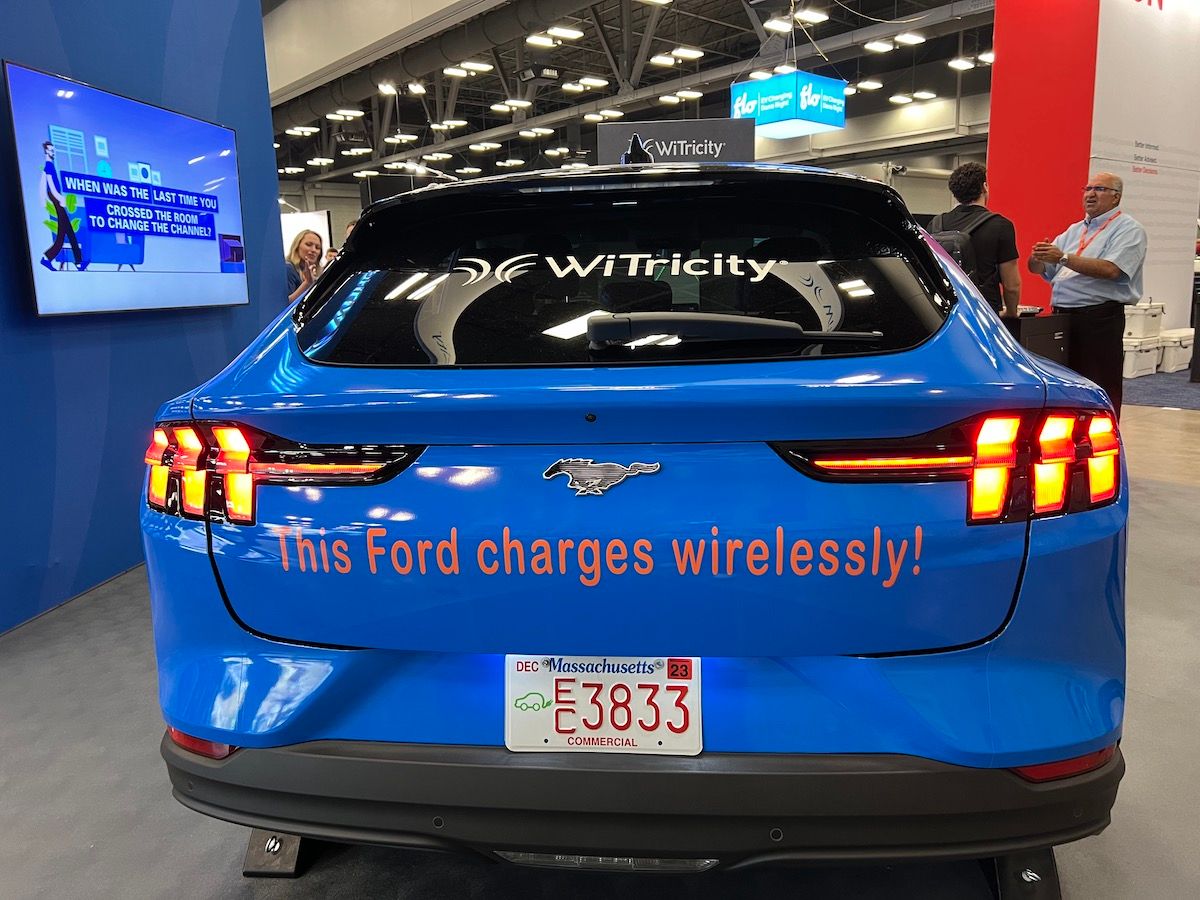 Witricity Oufitted This Mustang Mach E For Wireless Charging