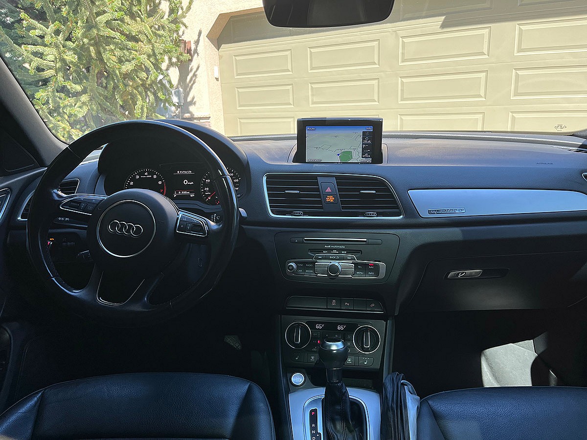 Interior Of The Audi Q3