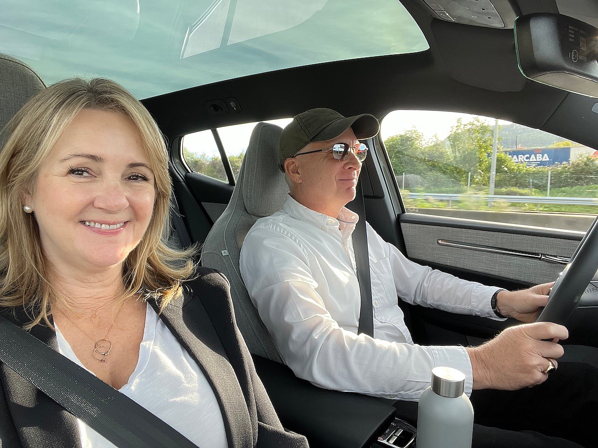 Me And My Drive Partner Dan Carney