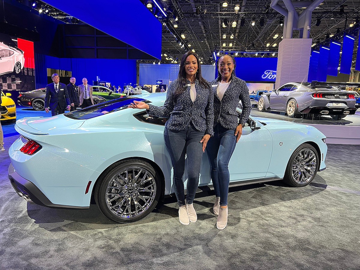 Product Specialists At Ford In Jeans An Boucle Blazers At Cars Shows