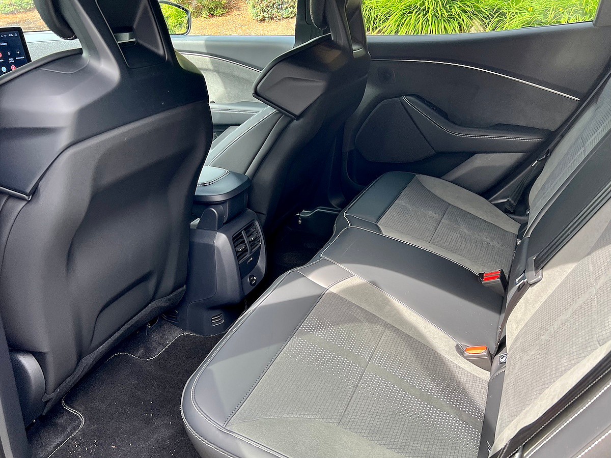 Updates to The 2024 Mustang Mach-E GT Make This Awesome EV Even More Delightful 13 Rear Seats Offer Lots Of Legroom In The 2024 Ford Mustang Mach-E Gt