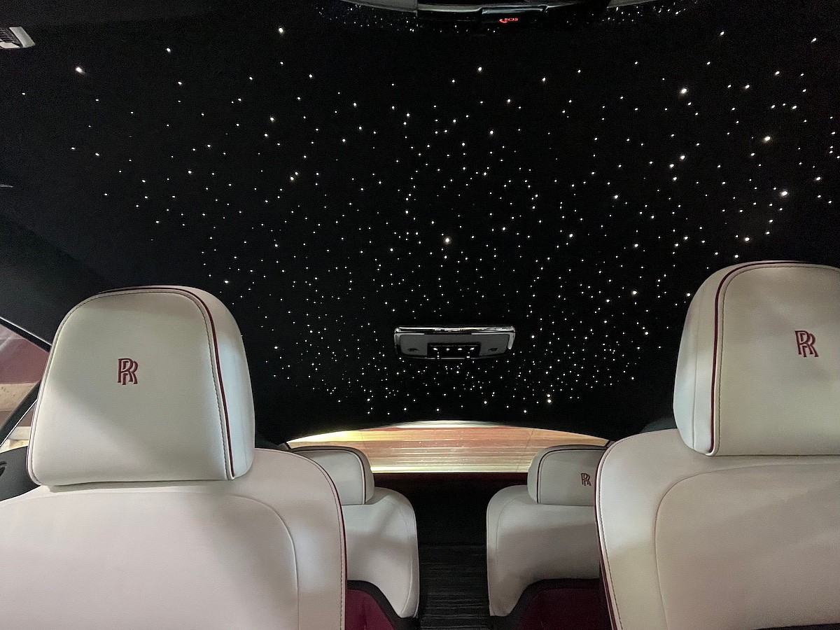 The Rolls-Royce Spectre Starlight Headliner