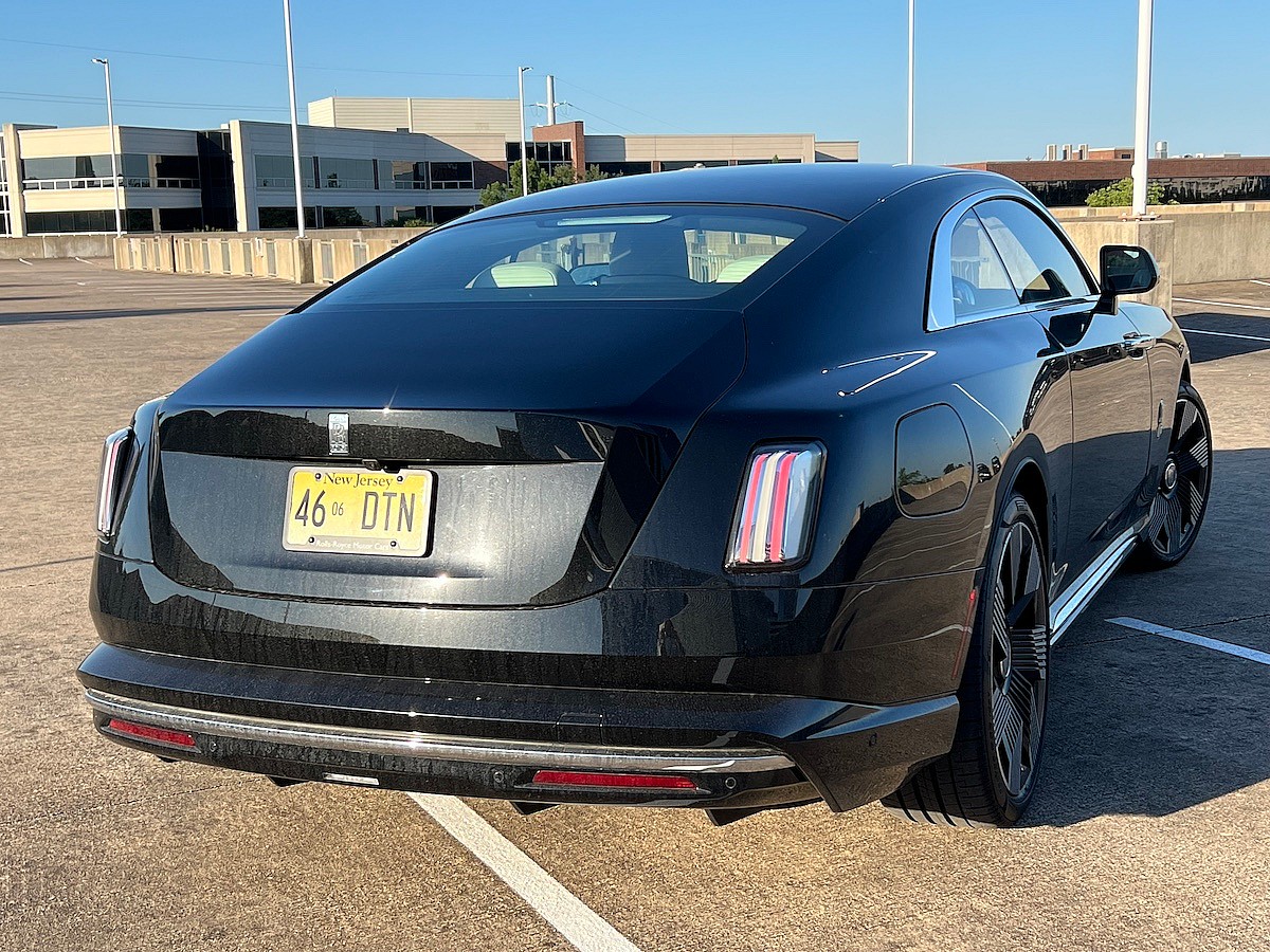 The Rear Of The Rolls-Royce Spectre