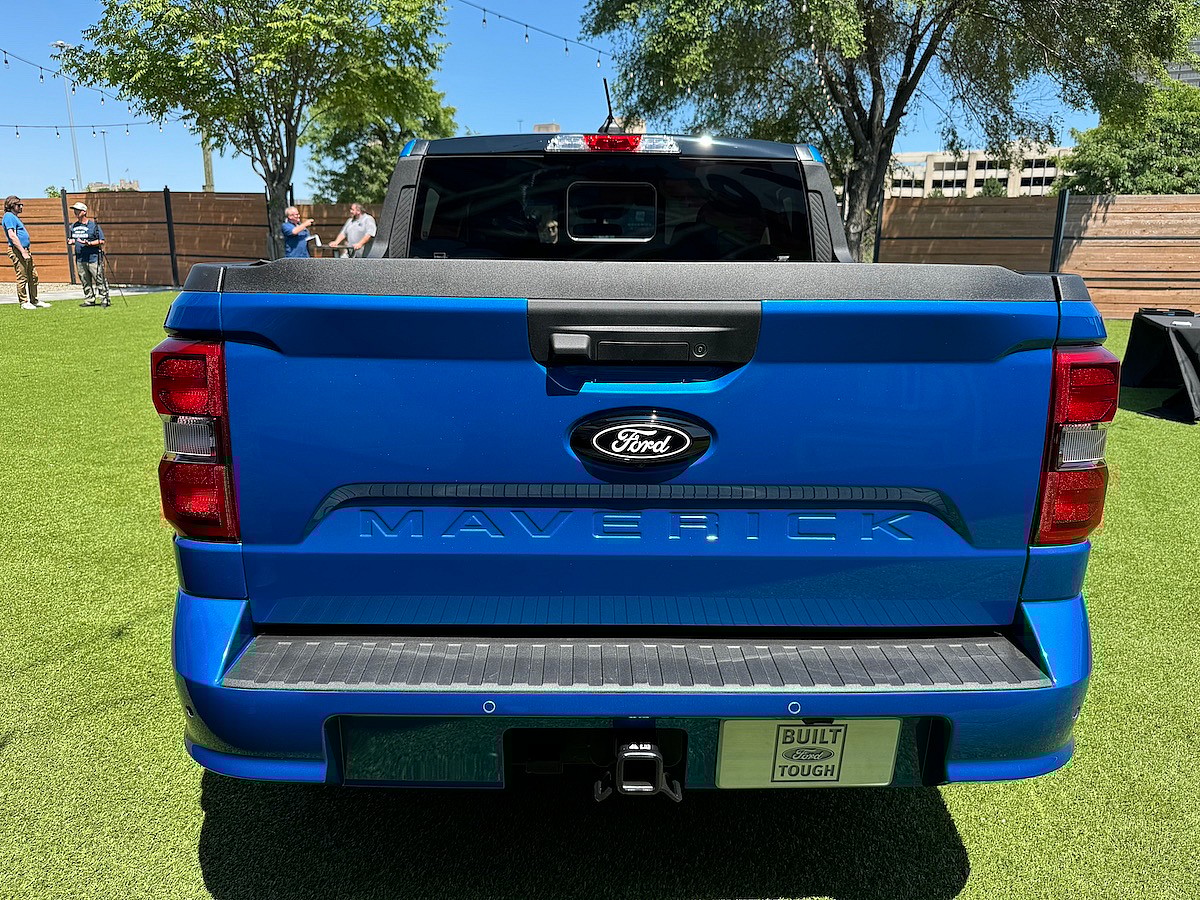 The Rear Of The Ford Maverick Lobo