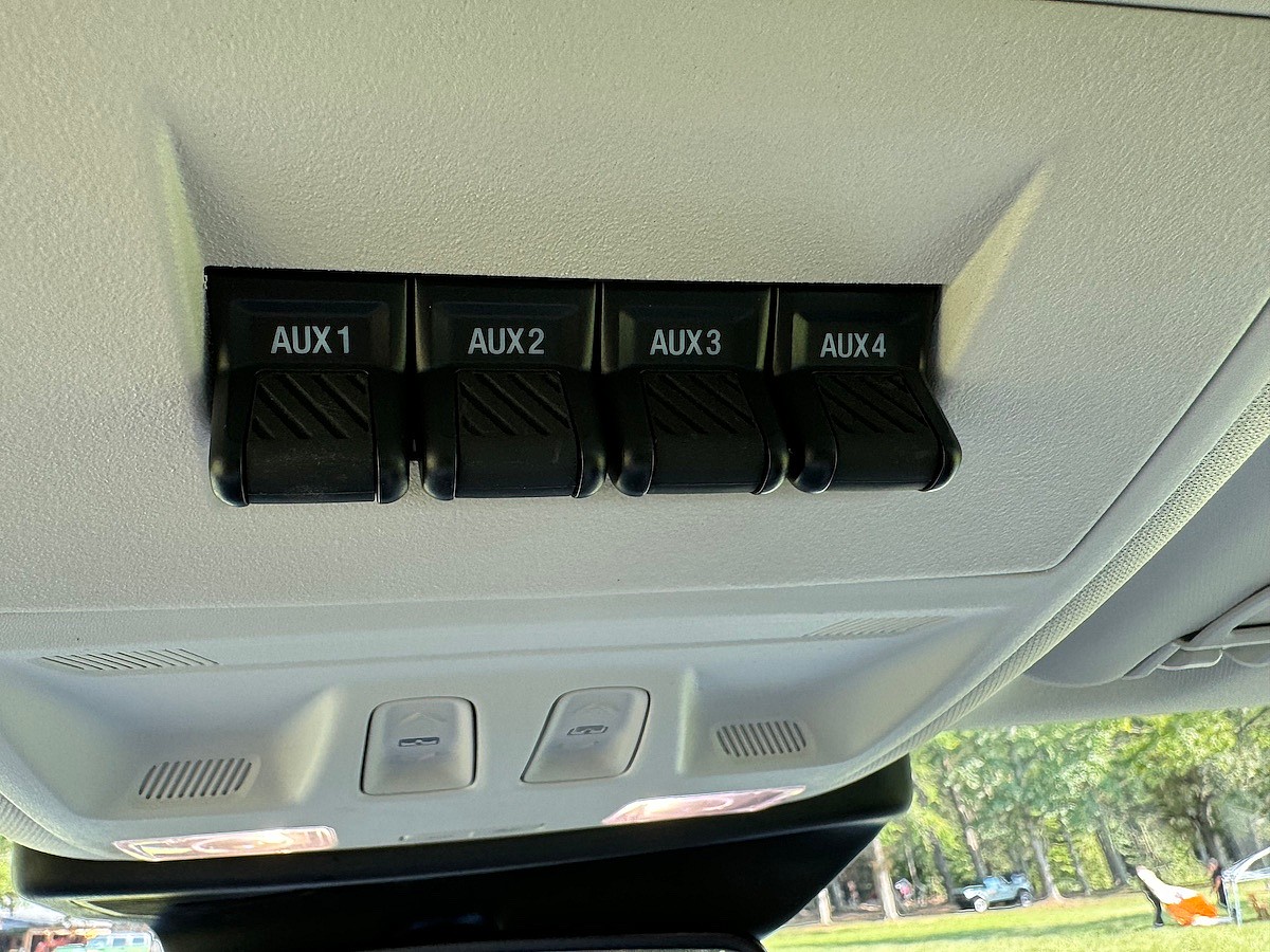 Auxiliary Switches In The 2025 Ford Bronco Sport