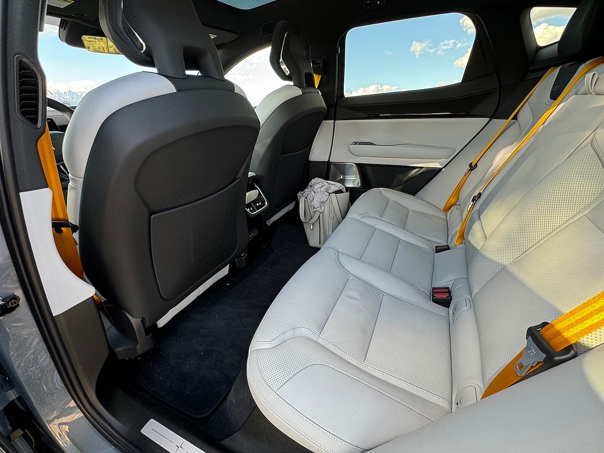 Polestar 3 First Drive: Luxury Means Never Having to Apologize for Power 12 The Rear Seat Of The Polestar 3