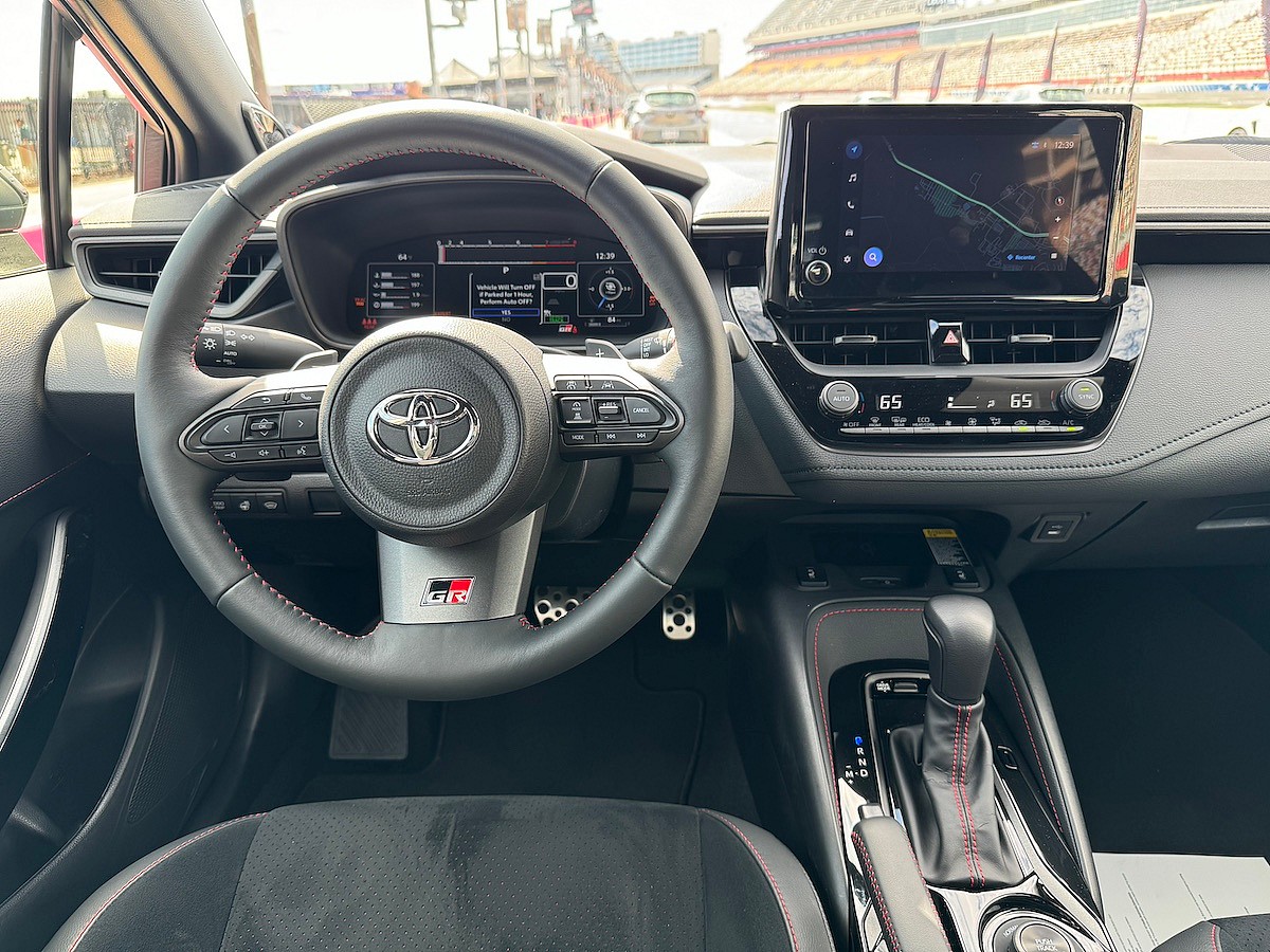 The Updated Multimedia System Has Voice Activation, A Necessity In The Toyota Gr Corolla Dat