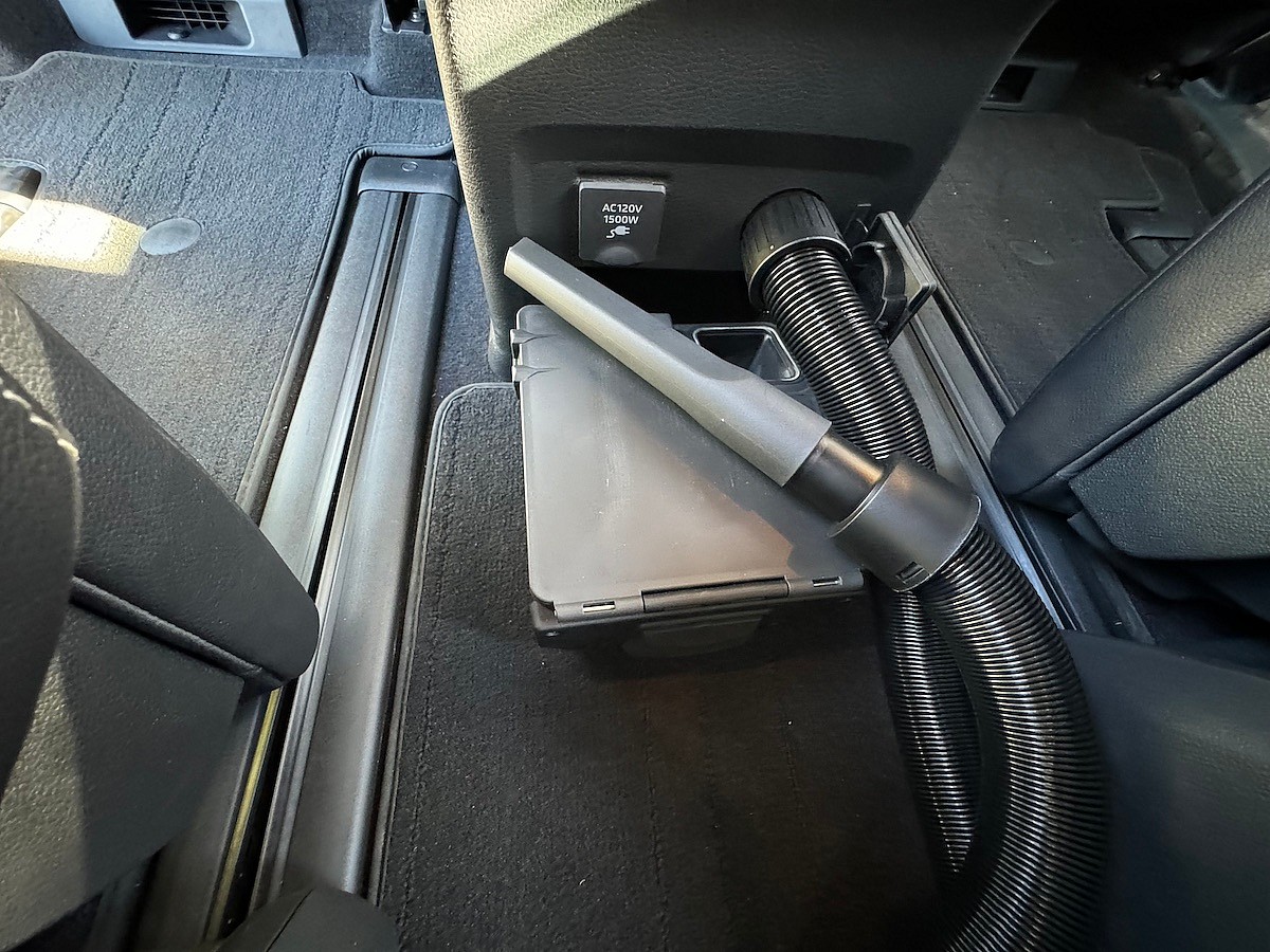 This Is A Smart Vacuum In The 2025 Toyota Sienna