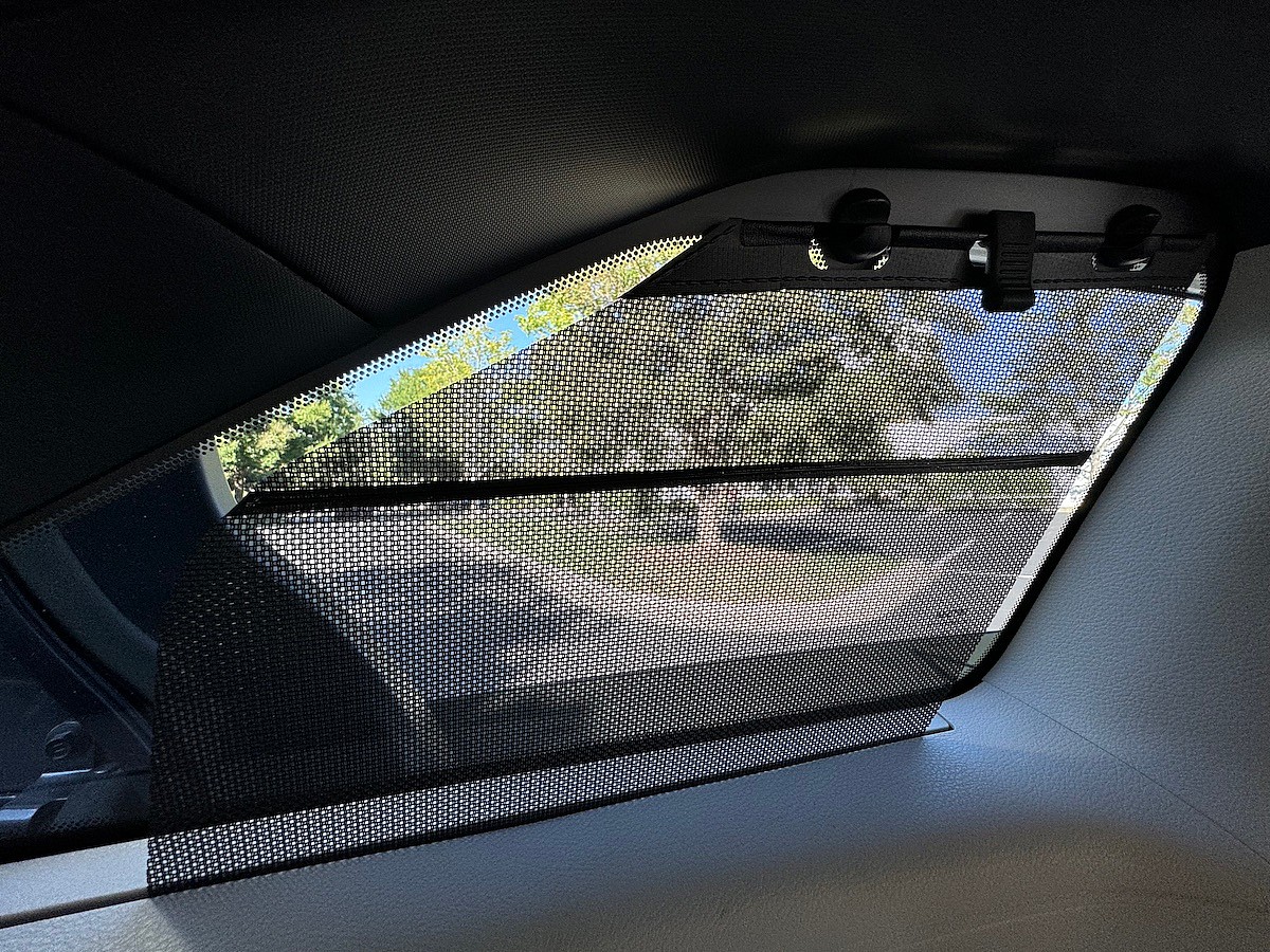 Window Screens In The 3Rd Row Of The 2025 Toyota Sienna