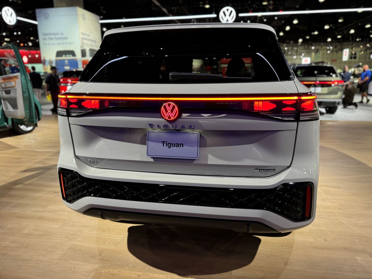 The Rear End Of The All-New Vw Tiguan For 2025