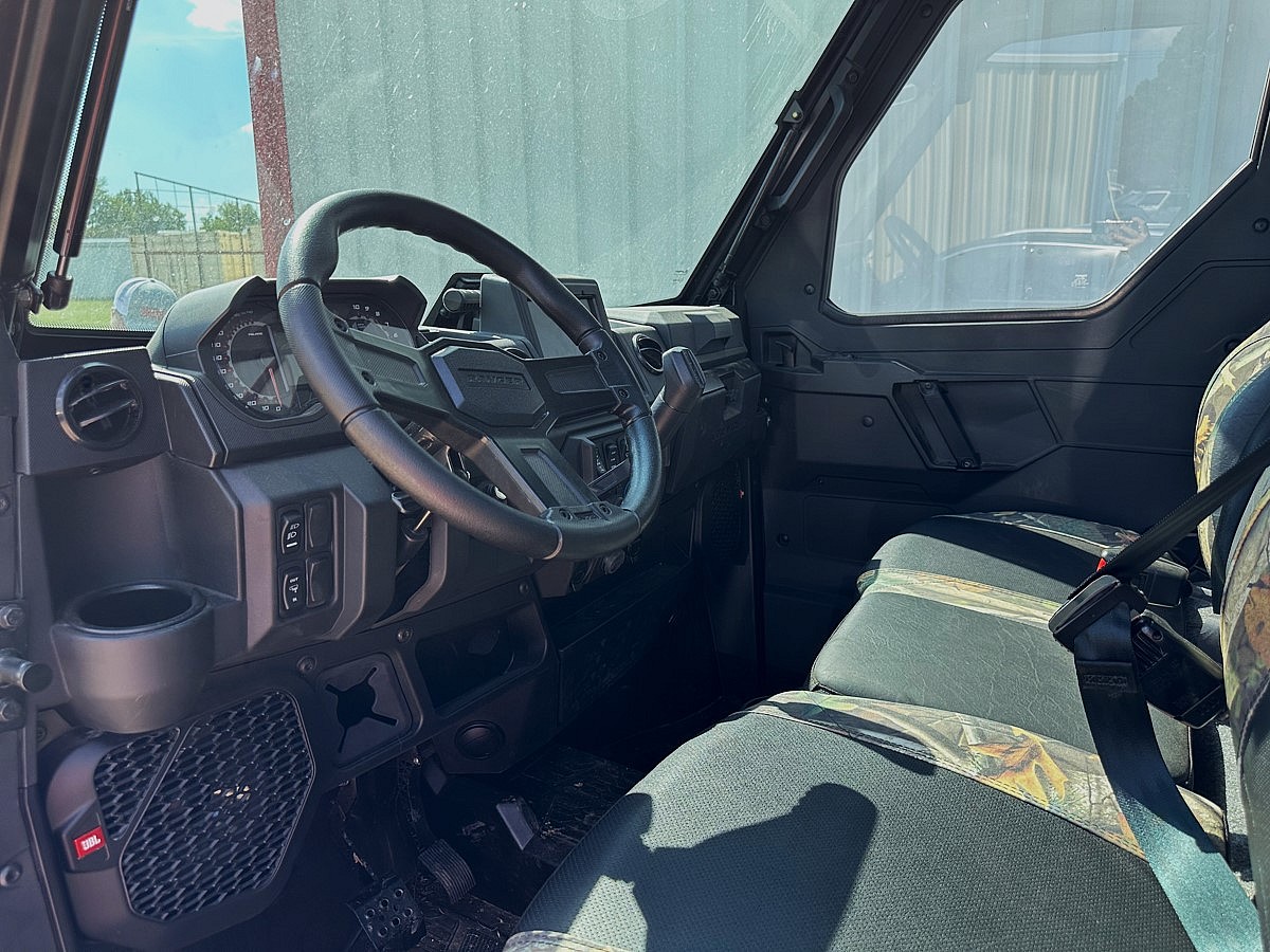 The Interior Of A Polaris Ranger Xp 1000 Northstar Ultimate