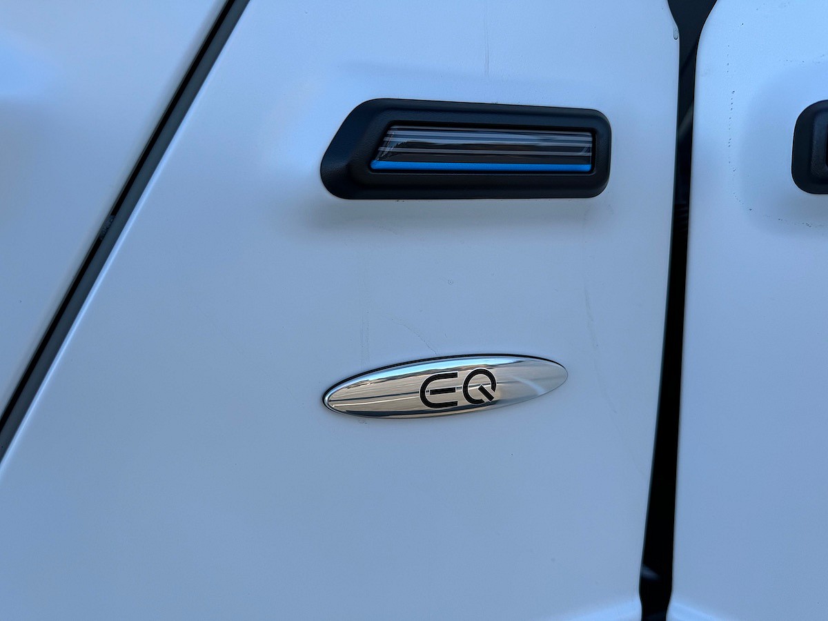 The Eq Badge On The 2025 Mercedes-Benz G 580 G-Wagen