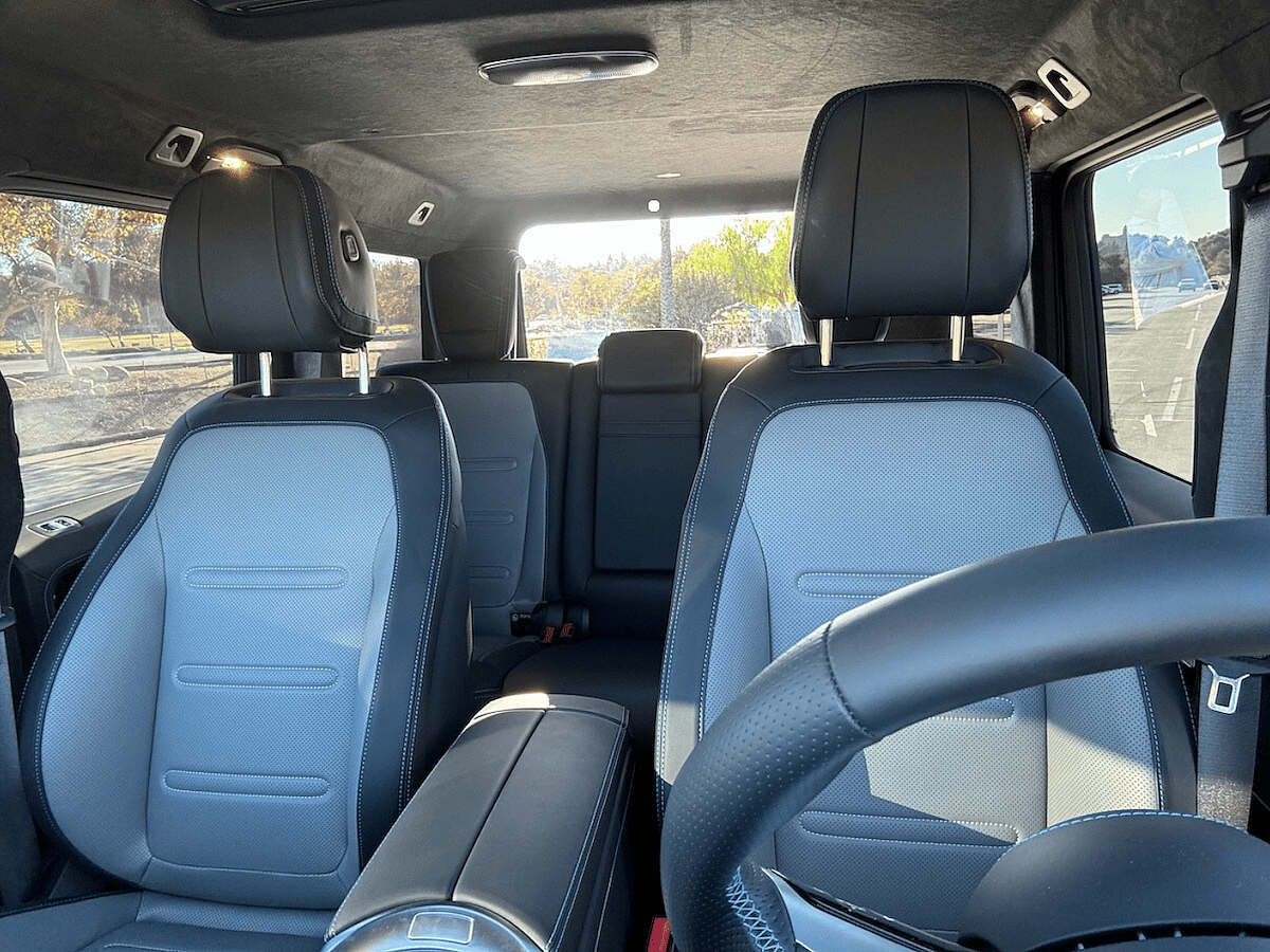 The Interior Of The 2025 Mercedes-Benz G 580 G-Wagen