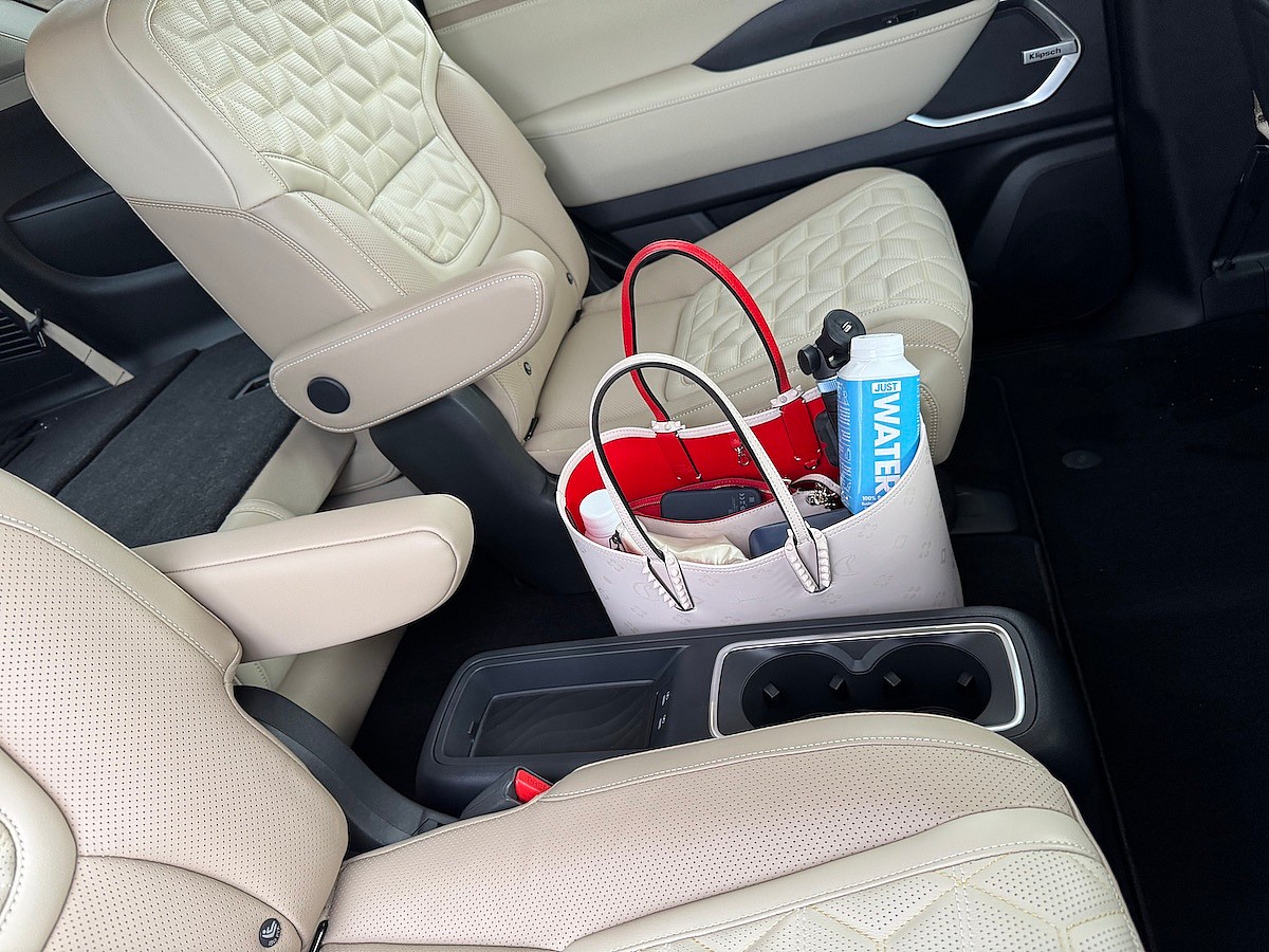 The Most Brilliant Place To Put A Handbag In The 2025 Nissan Armada