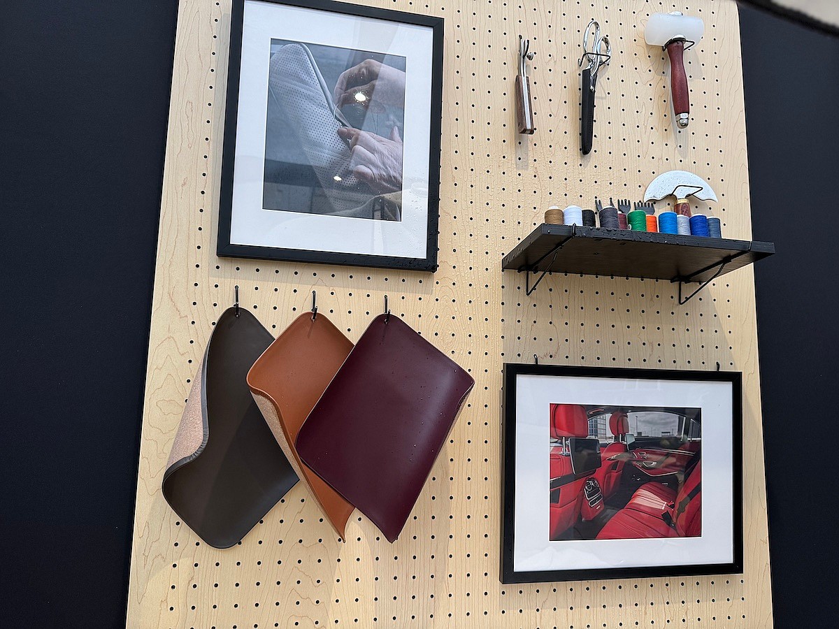 Manufaktur Materials At The Mercedes-Benz Test Drive Weekend