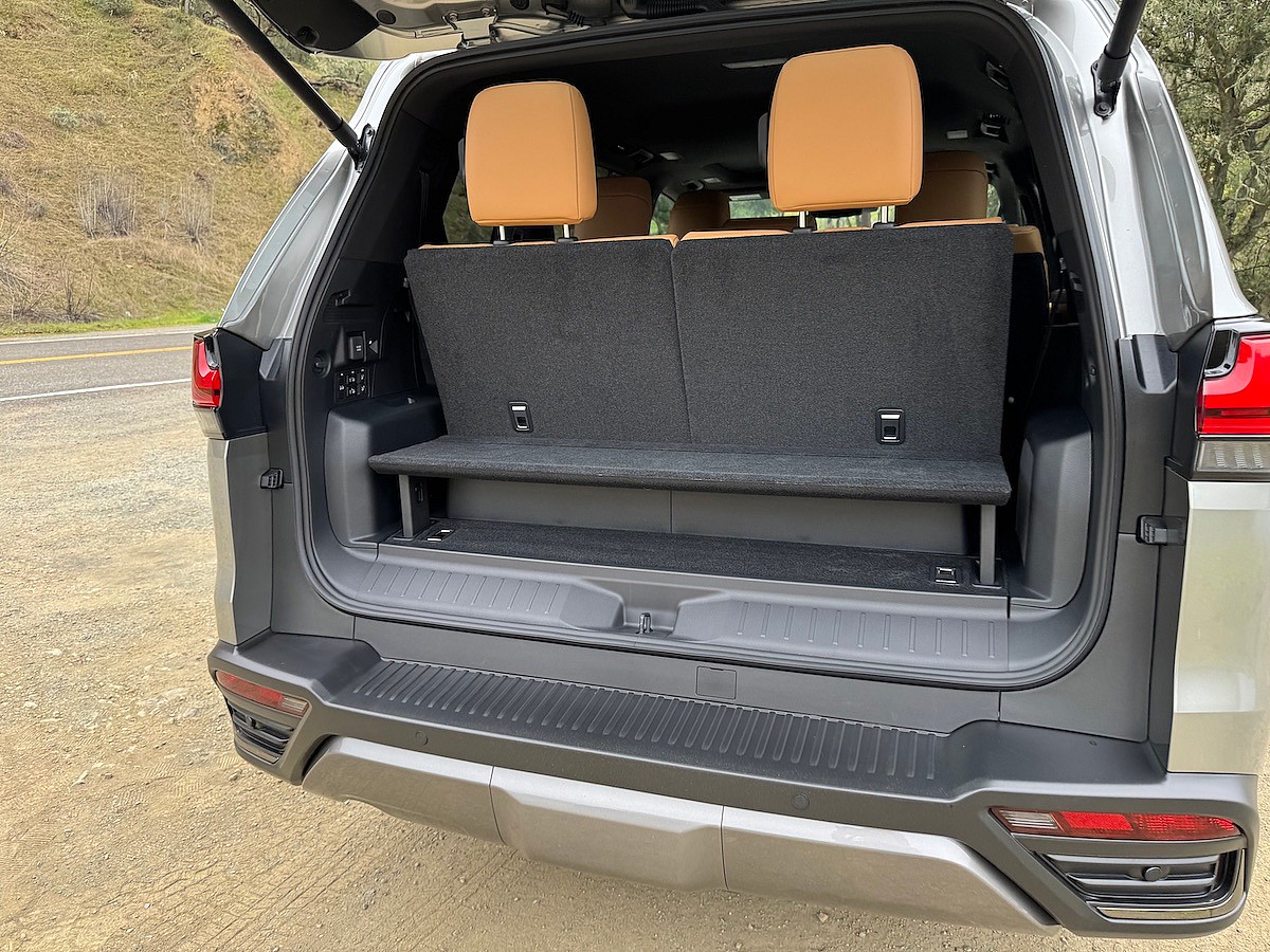 The Cargo Shelf Increases Storage Behind The 3Rd Row In The 2025 Lexus Lx 700H