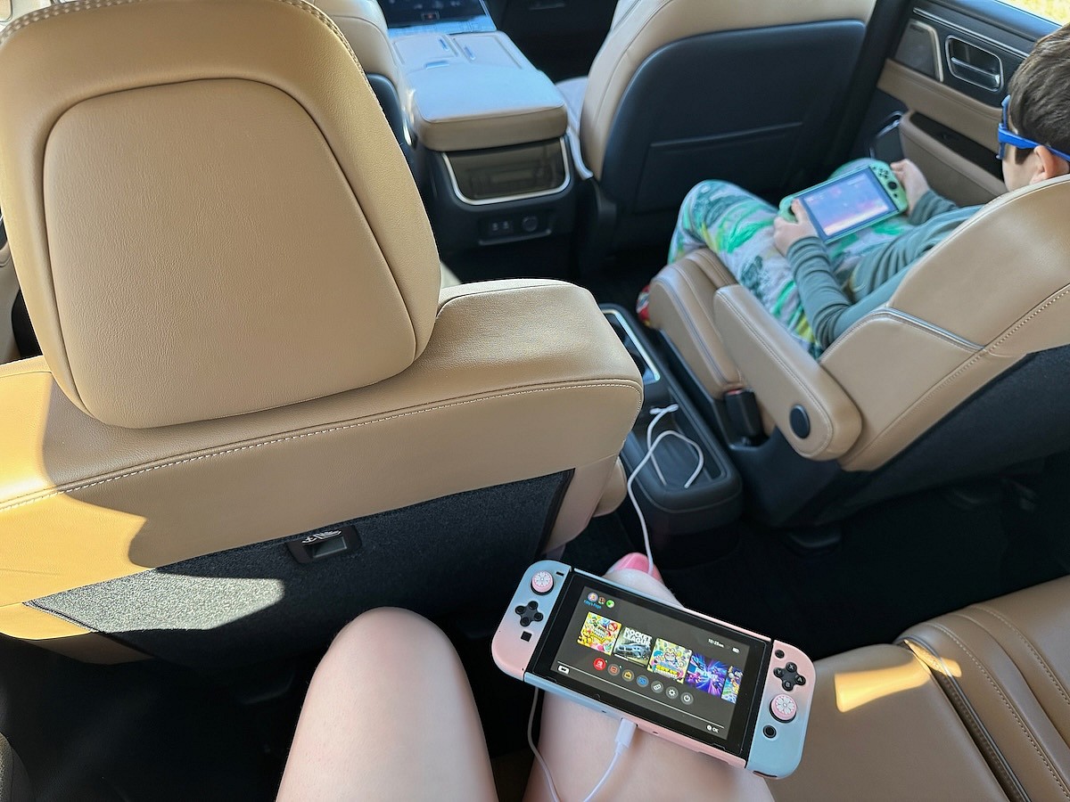 Gaming In The Second And Third Rows With My Son Is A Lot Of Fun