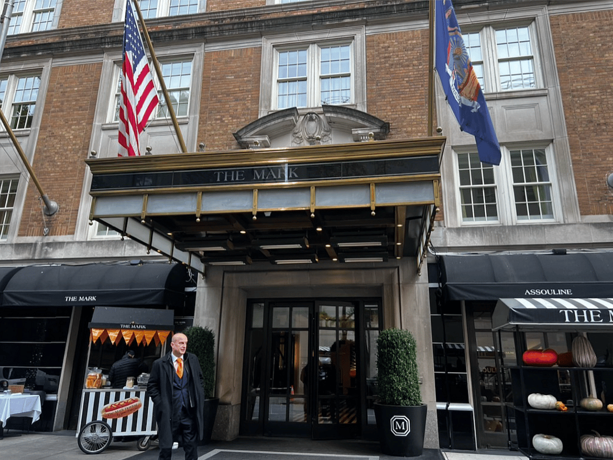 The Entrance To The Michelin Key The Mark Hotel