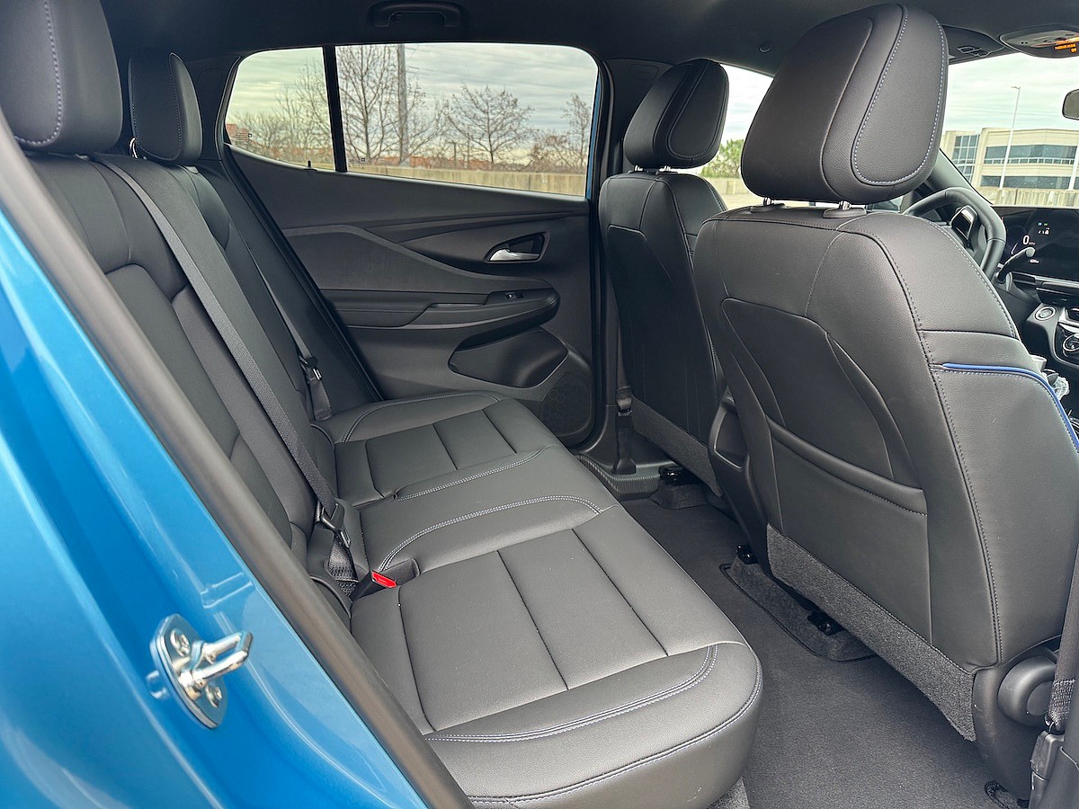 The Rear Seat In The Buick Envista