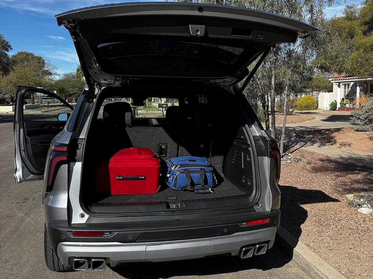 The Trunk Space In The 2026 Chevy Traverse