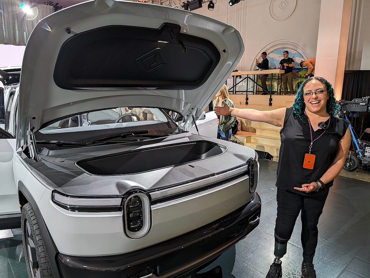 The Rivian R2 Reveal, Plus a Surprise R3 & R3X Too! 4 Me With The R2'S Frunk