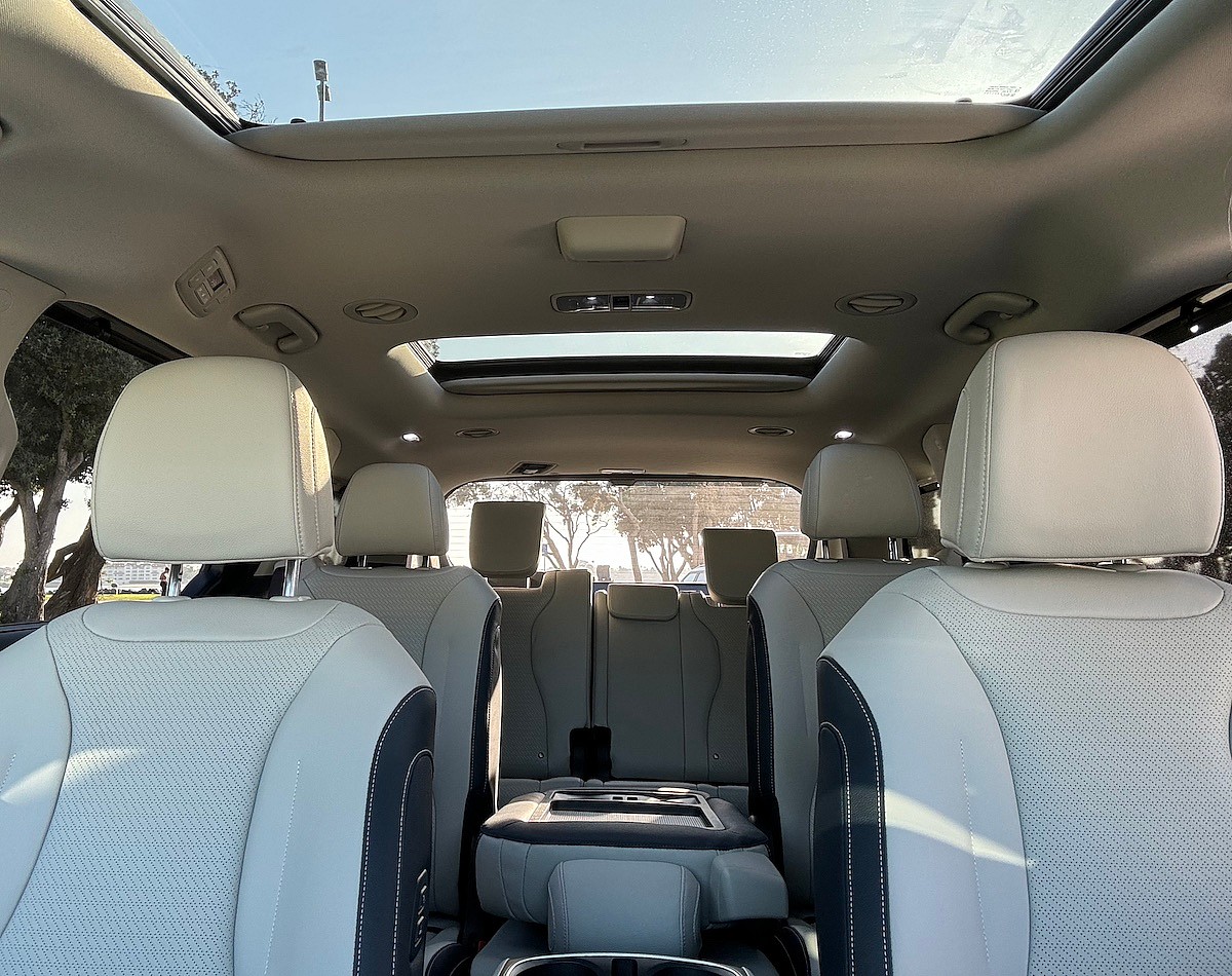 The Interior Of The 2025 Kia Carnival
