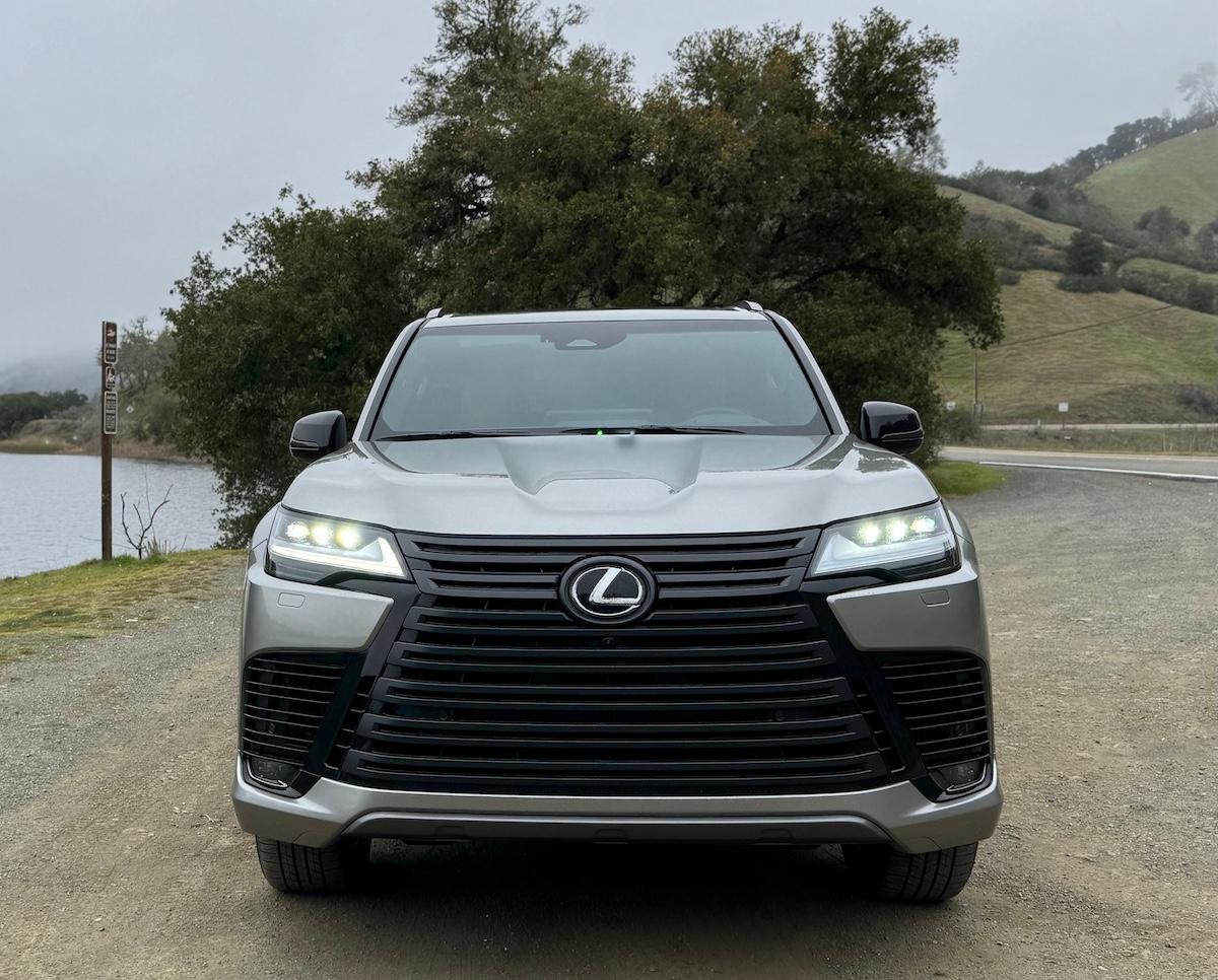 The 2025 Lexus LX 700h Has More Luxury and Hybrid Power, But is it Right For Your Family? 11 Front End Of The 2025 Lexus Lx 700H