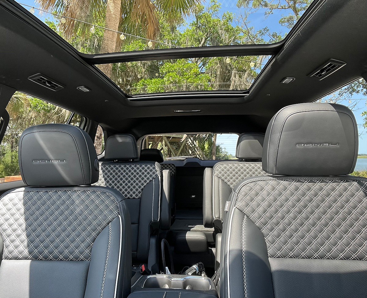 The Panoramic Sunroof In The 2024 Gmc Acadia