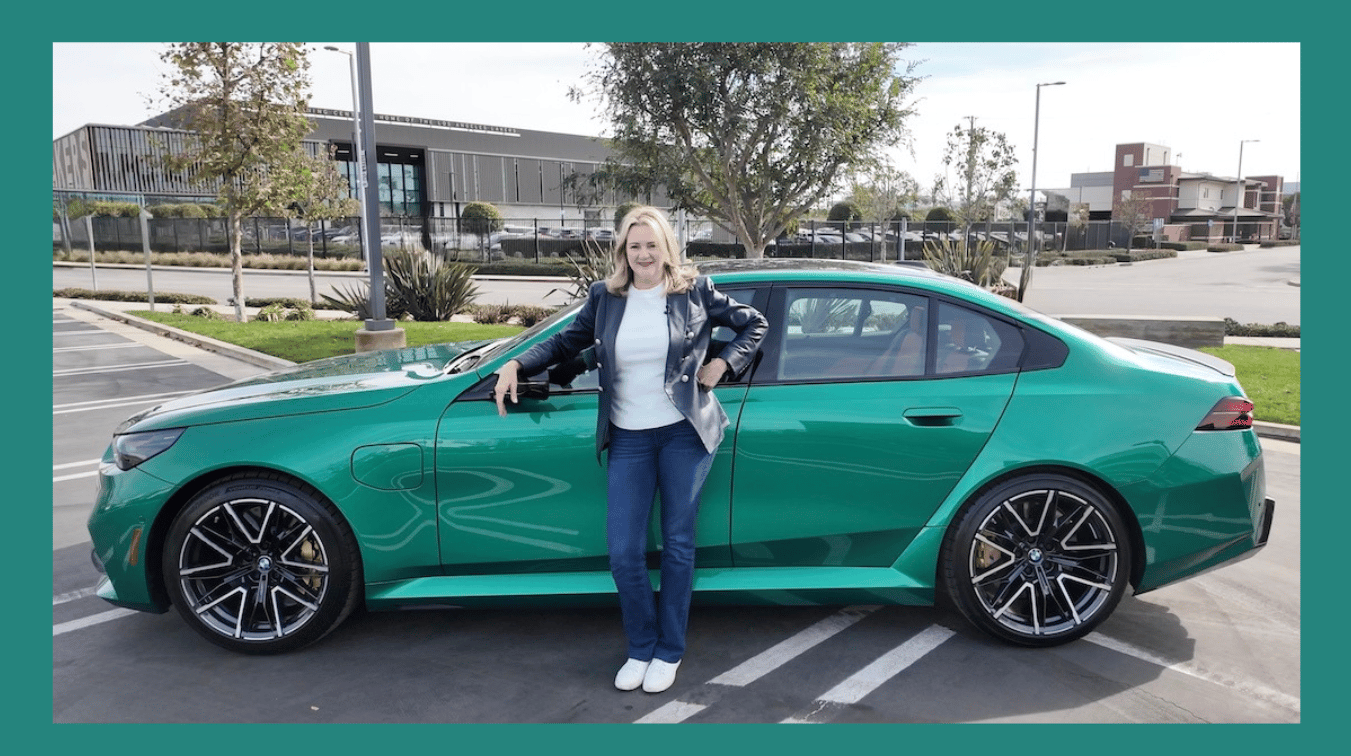 Me with the 2025 BMW M5